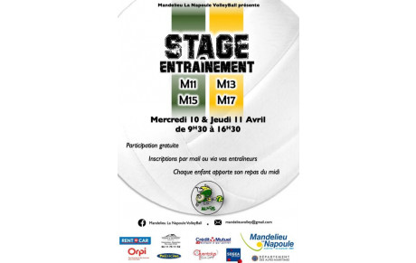 Stage jeunes pendant les vacances